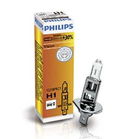 Bec PHILIPS Vision , +30%, H1, 12V, 55W
