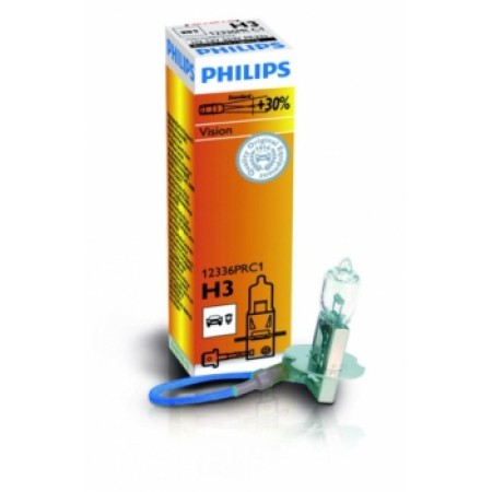 Bec PHILIPS Vision , +30%, H3, 12V, 55W