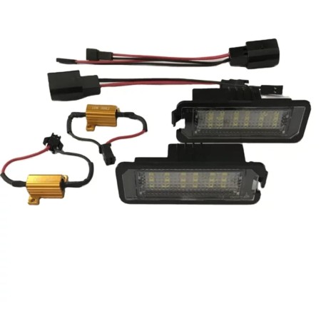 Set 2 lampi led numar VW CANBUS